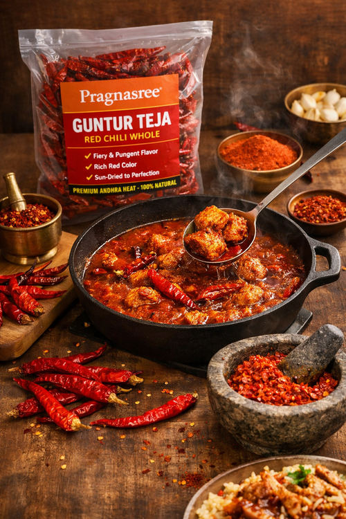 Pragnasree Whole Dry Red Chilli