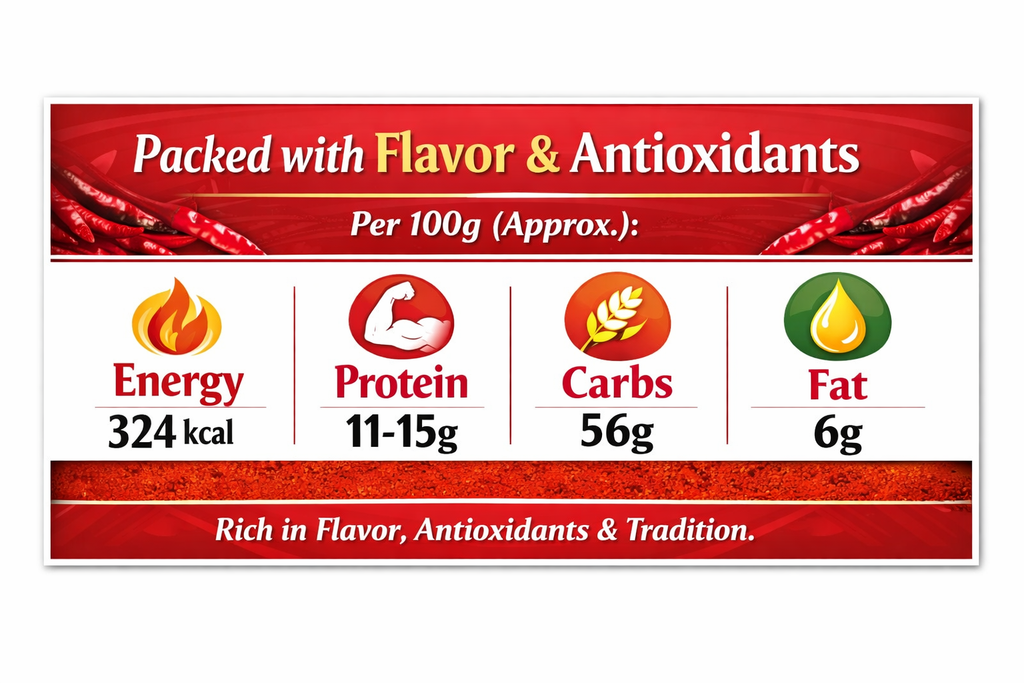 Pragnasree Red Chilli Powder | Premium Quality Lal Mirch Powder | Freshly Ground | Rich Natural Colour & Spicy Taste | No Artificial Colours or Preservatives | 500 g
